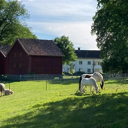 Working Farm Along Pilgrimage Route In Hadeland